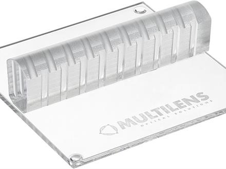 Acrylständer leer, für 9 Vorhalter Acrylständer leer, für 9 Vorhalter