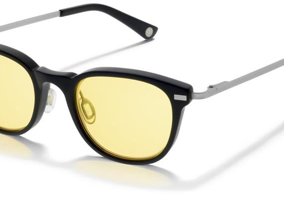 AMD-Comfort Planbrille Roma M schwarz/silb. AMD I AMD-Comfort Planbrille Roma M schwarz/silb. AMD I