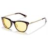 AMD-Comfort Planbrille Roma S havanna/gold AMD I