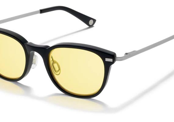 AMD-Comfort Planbrille Roma S schwarz/silb. AMD I