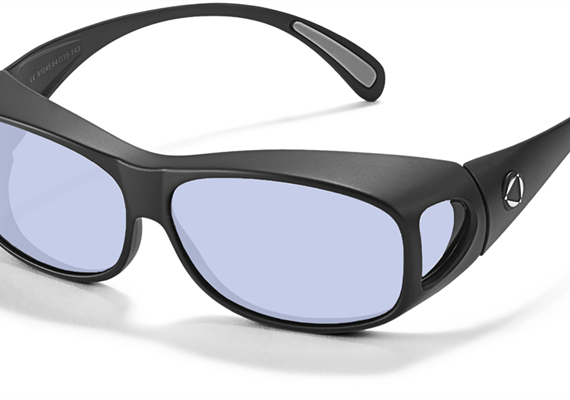 Biocover schwarz M PC +AR Sapphire medium