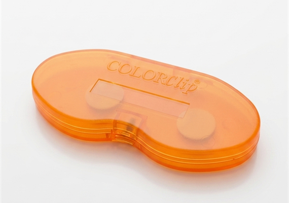 ColorClip-Etui transparent orange
