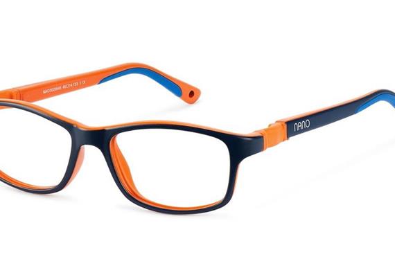 Nano Crew3 bi mattblau/orange 48
