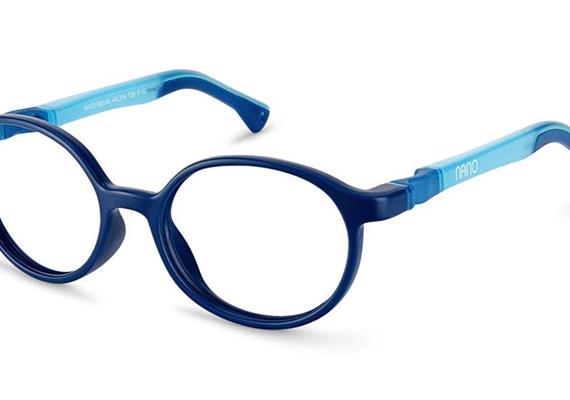 Nano Flicker3 dunkelblau matt/hellblau 46