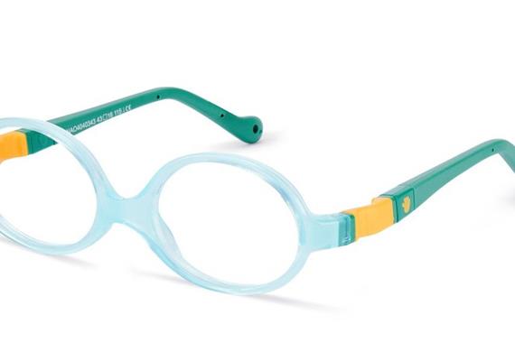 NanoBaby Cub3 hellblau/grün matt 43