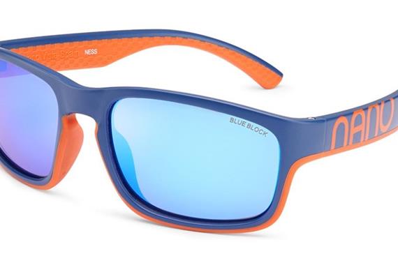 NanoSol Ness blau matt/orange matt 52