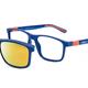 NanoSolar FanboySC3 blau matt/orange 56