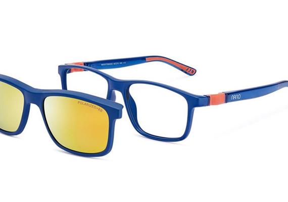 NanoSolar FanboySC3 blau matt/orange 56