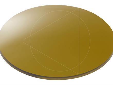 Probierglas mit Kantenfilter für Refrabrille