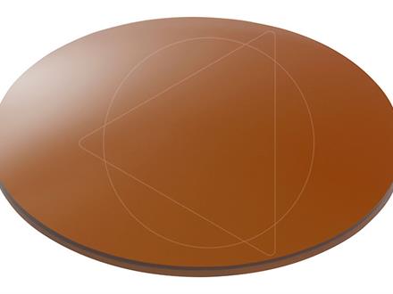 Probierglas mit Kantenfilter für Refrabrille