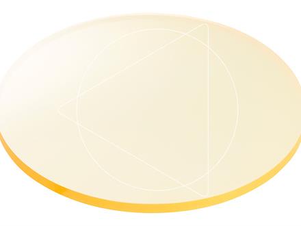 Probierglas mit Kantenfilter für Refrabrille