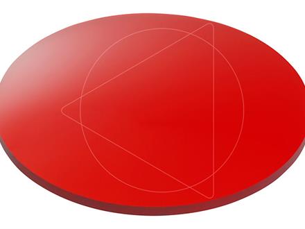 Probierglas mit Kantenfilter für Refrabrille