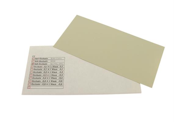 Voll-Okklusion, beige, Bogen