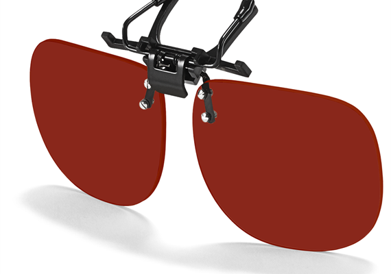 Vorhänger randlos L CR-39 ML585 POL3