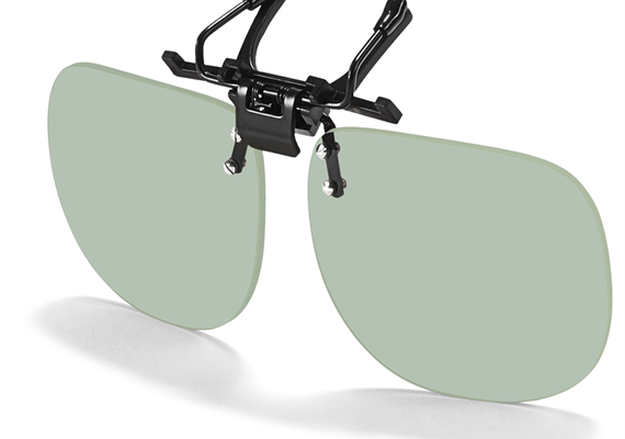 Vorhänger randlos L CR-39 Pol 1 ML400