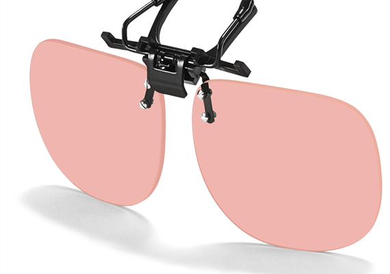 Vorhänger randlos M PC +AR ML-41 dark