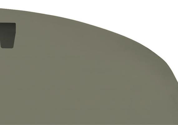 Applique sans bord L CR-39 POL1 F400