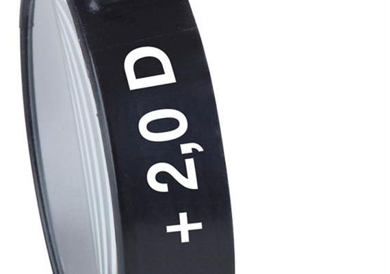 Lentille relevable supplémentaire +2.00 Lentille relevable supplémentaire +2.00