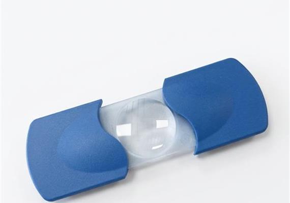 Loupe coulissante Coil, bleu