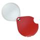 Loupe pliante en cuir, rouge 10D