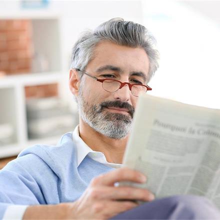 Lunettes-loupes et lunettes de lecture