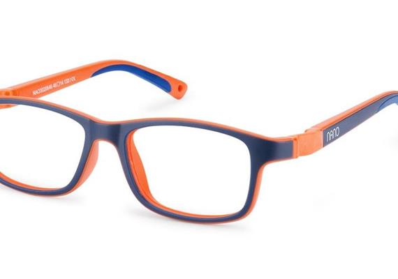 Nano Crew3 bi bleu mat/orange 46