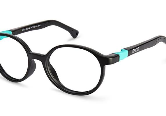 Nano Flicker3 noir mat/turquoise 46