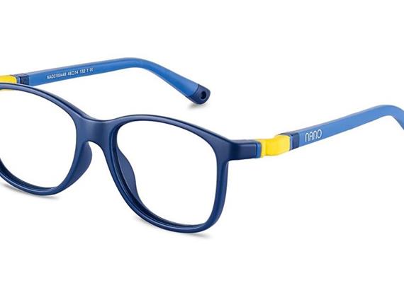 Nano Quest3 bleu foncé mat/jaune 50