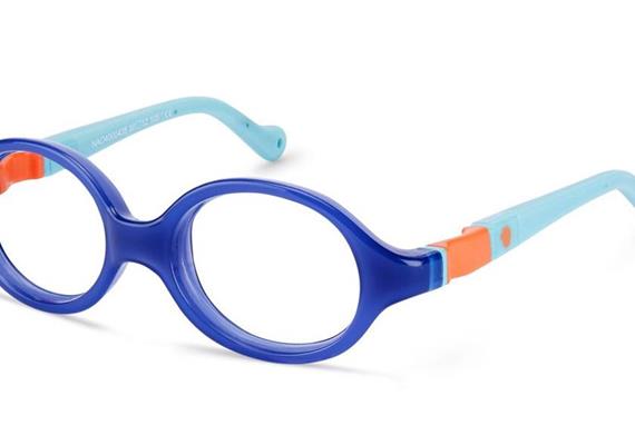 NanoBaby Bunny3 bleu foncé/orange 43