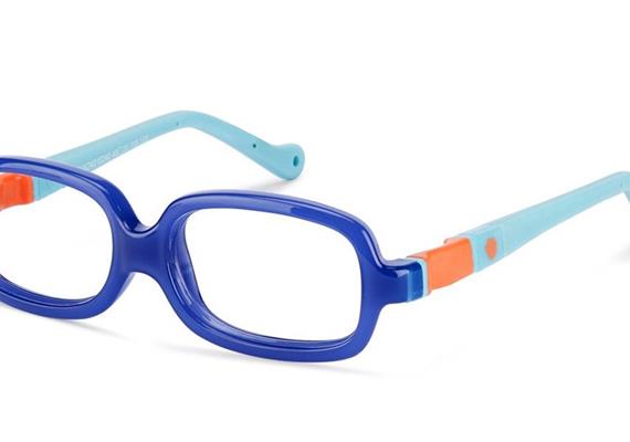 NanoBaby Joey3 bleu foncé/orange 45