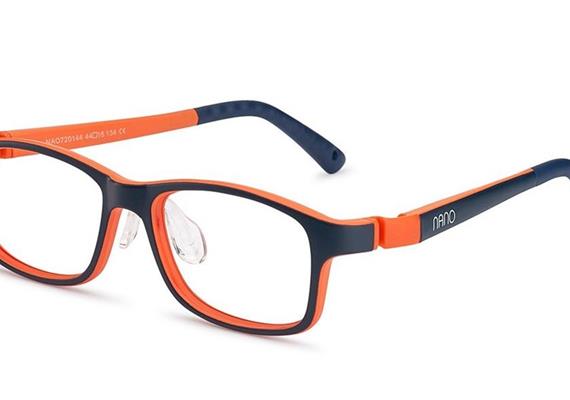 NanoCF Crew44 bi bleu foncé mat/orange mat