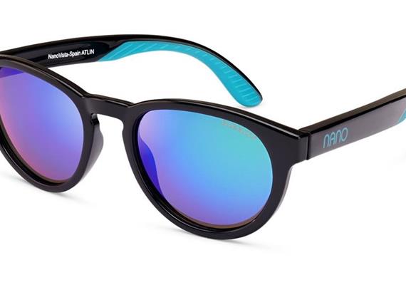 NanoSol Atlin noir/turquoise 46