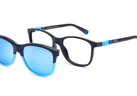 NanoSolar QuestSC3 noir mat/bleu clair 52
