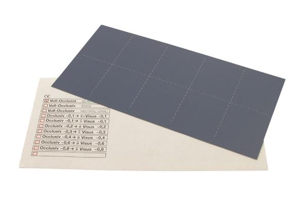 Occlusion pleine, gris, petit