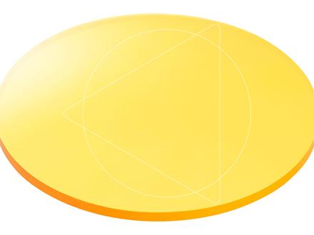 Probierglas mit Kantenfilter für Refrabrille