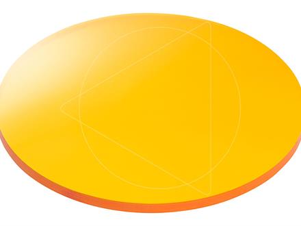 Probierglas mit Kantenfilter für Refrabrille
